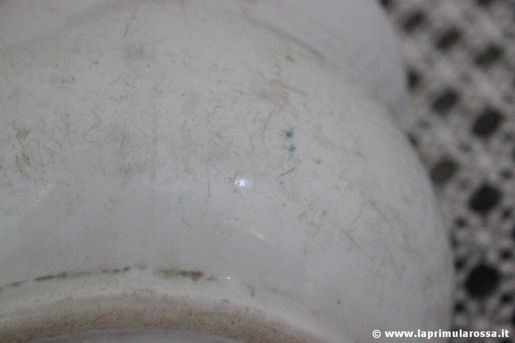 PITALE ANTICO IN CERAMICA DECORO FIORI VASO DA NOTTE Ceramiche e Porcellane