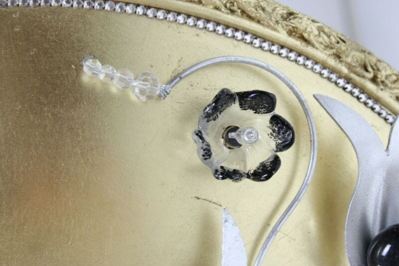 PLAFONIERA VINTAGE PLACCATA ORO MM LAMPADARI art. 6865 MADE IN ITALY LAMPADARIO Lampade Appliques