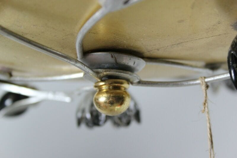 PLAFONIERA VINTAGE PLACCATA ORO MM LAMPADARI art. 6865 MADE IN ITALY LAMPADARIO Lampade Appliques
