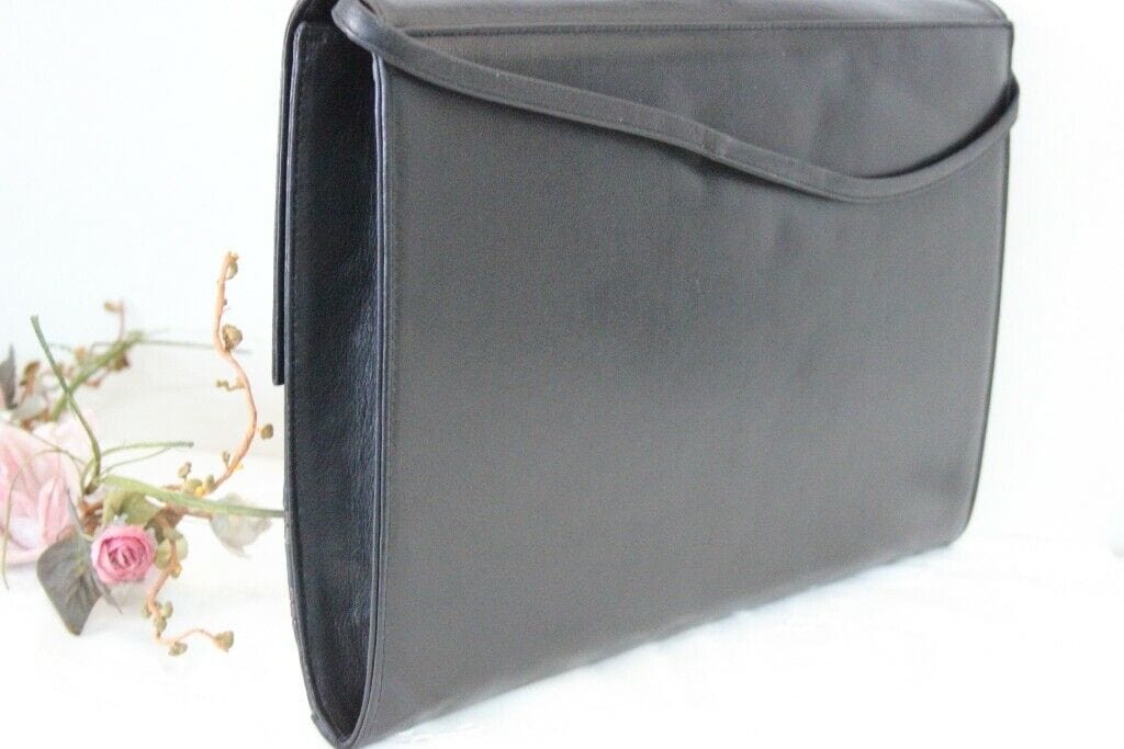 POCHETTE VINTAGE L'ANTONELLA IN VERA PELLE VINTAGE ITALIAN SOFT LEATHER CLUTCH Borse Scialli & Foulard