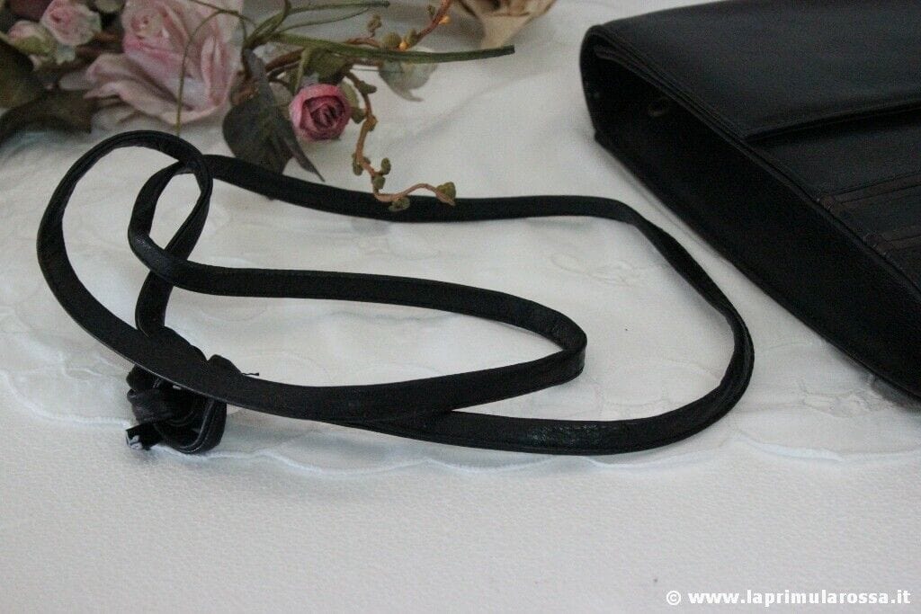 POCHETTE VINTAGE L'ANTONELLA IN VERA PELLE VINTAGE ITALIAN SOFT LEATHER CLUTCH Borse Scialli & Foulard