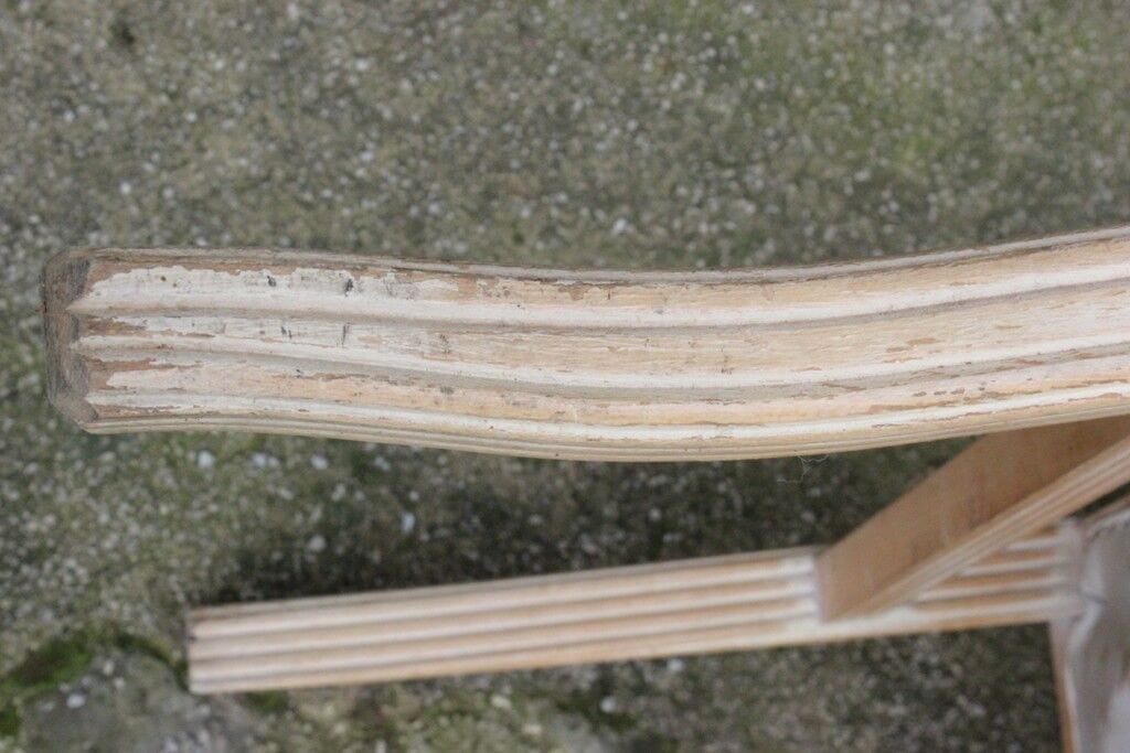 POLTRONA VINTAGE SHABBY CHIC - SEDIA IN CON BRACCIOLI - POLTRONCINA Arredamento