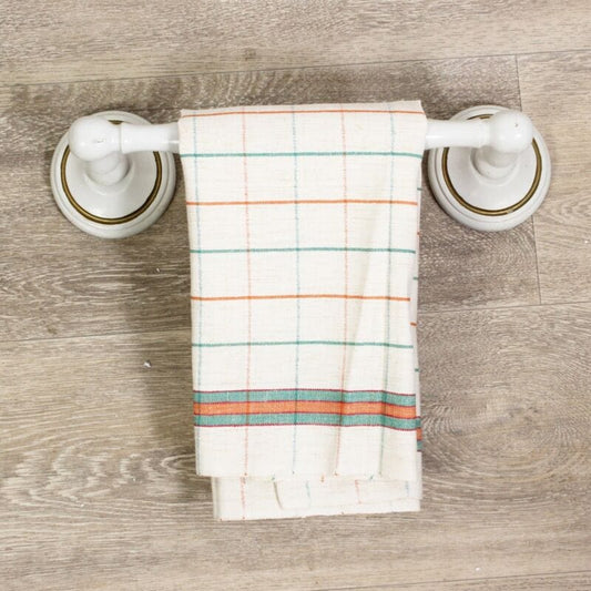 PORTA ASCIUGAMANI DA PARETE BAGNO ANTICO IN LEGNO VECCHIO PORTA SALVIETTE shabby Complementi d'arredo