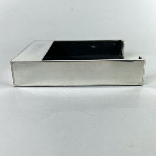 Porta biglietti fogli post-it in argento silver plated da scrivania tavolo Silver plated sheffield style