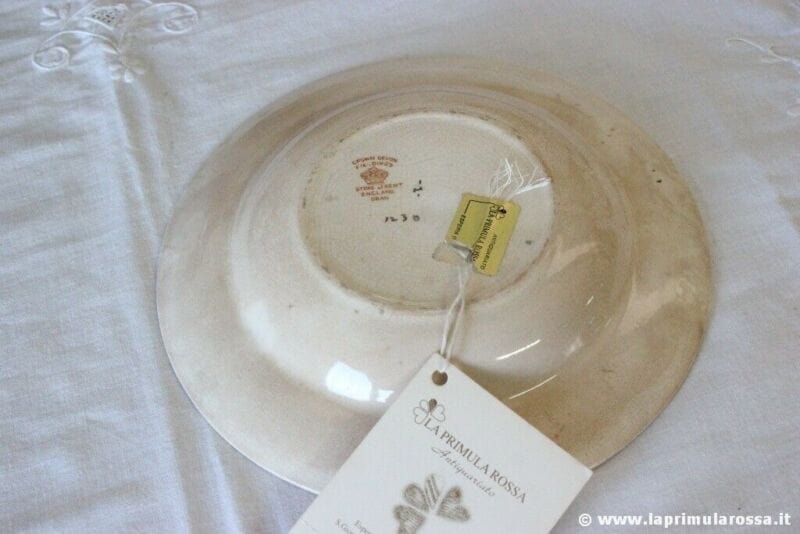 PORTA CIOCCOLATINI ANTICO IN CERAMICA DIPINTA A MANO - VINTAGE CROWN DEVON BOWL Ceramiche e Porcellane