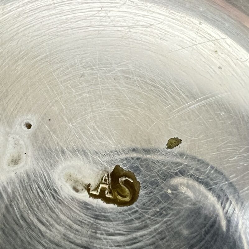 Portapenne da scrivania stile antico in argento silverplate sheffield boccale X Sheffield & Argento
