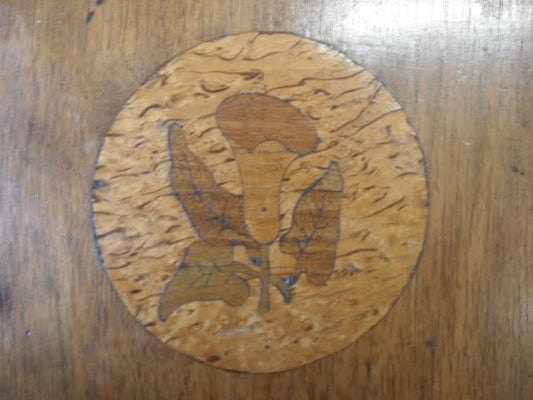 PORTASIGARETTE D'EPOCA IN LEGNO CON INTARSIO SCATOLA VINTAGE CIGARETTES BOX Oggetti per fumatori