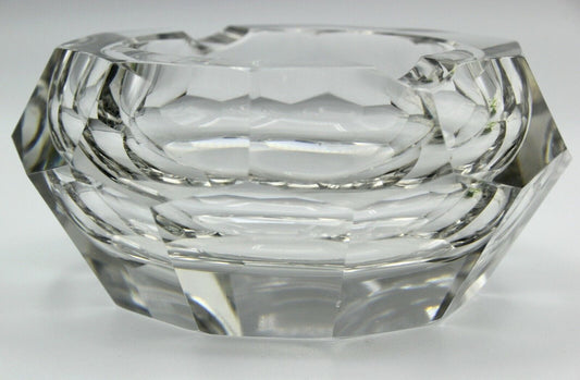 POSACENERE DA SIGARO VINTAGE CON PESTELLO IN CRISTALLO PORTACENERE IN VETRO Vetri e Cristalli