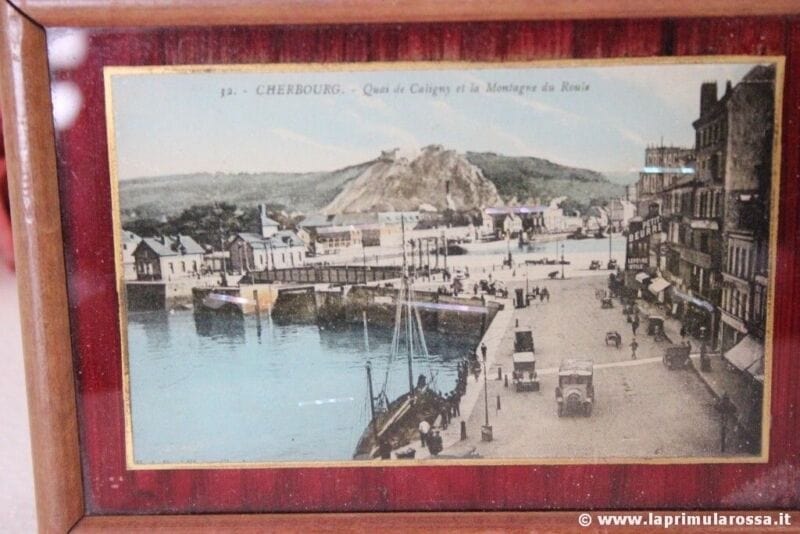 SCATOLA ANTICA IN LEGNO SOUVENIR CHERBOURG VINTAGE FRENCH WOODEN BOX Scatole in legno