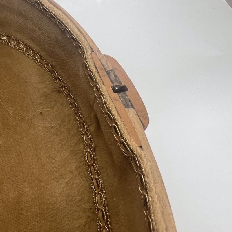 Scatola Vintage in legno con Cavalli porta oggetti borsa astuccio pochette Complementi d'arredo