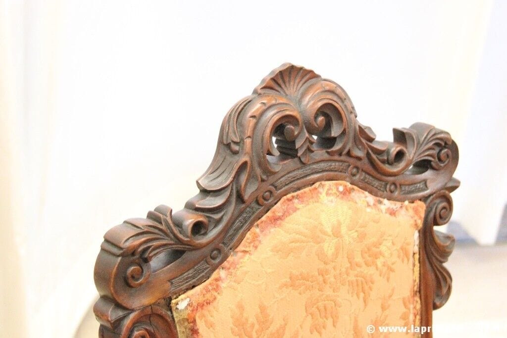 SEDIA INGLESE ANTICA IN LEGNO POLTRONA EPOCA 800 VICTORIAN NURSING CHAIR Arredamento