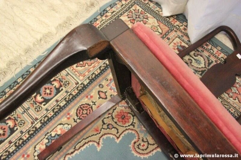 SEDIA INGLESE D'EPOCA IN LEGNO - POLTRONCINA PRIMI '900 - VINTAGE ENGLISH CHAIR Arredamento