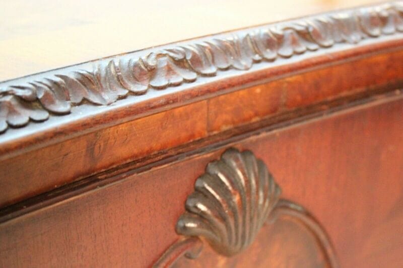 SERVANTE ANNI 40 IN RADICA - CREDENZA D'EPOCA  - ENGLISH 1930s SIDEBOARD MOBILE Arredamento