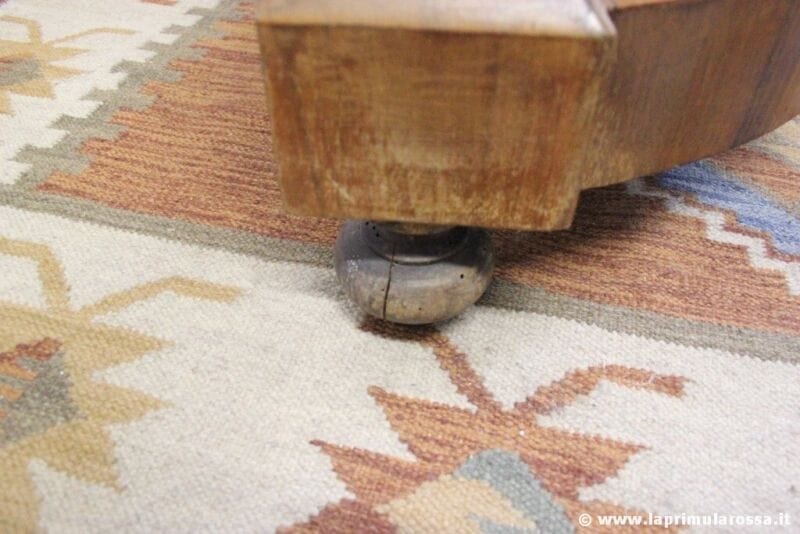 SERVANTE BOMBATA D'EPOCA IN NOCE INTARSIATA L. cm 163 - CHIFFONIER - CREDENZA Arredamento