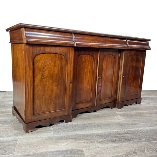 Servante credenza antica inglese di epoca vittoriana mobile da salone madia 800 Arredamento