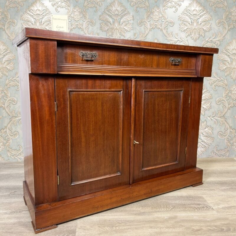 Servante credenza antica inglese epoca vittoriana mobile in noce servantino 800 Arredamento