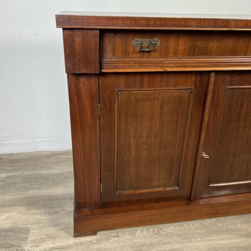 Servante credenza antica inglese epoca vittoriana mobile in noce servantino 800 Arredamento