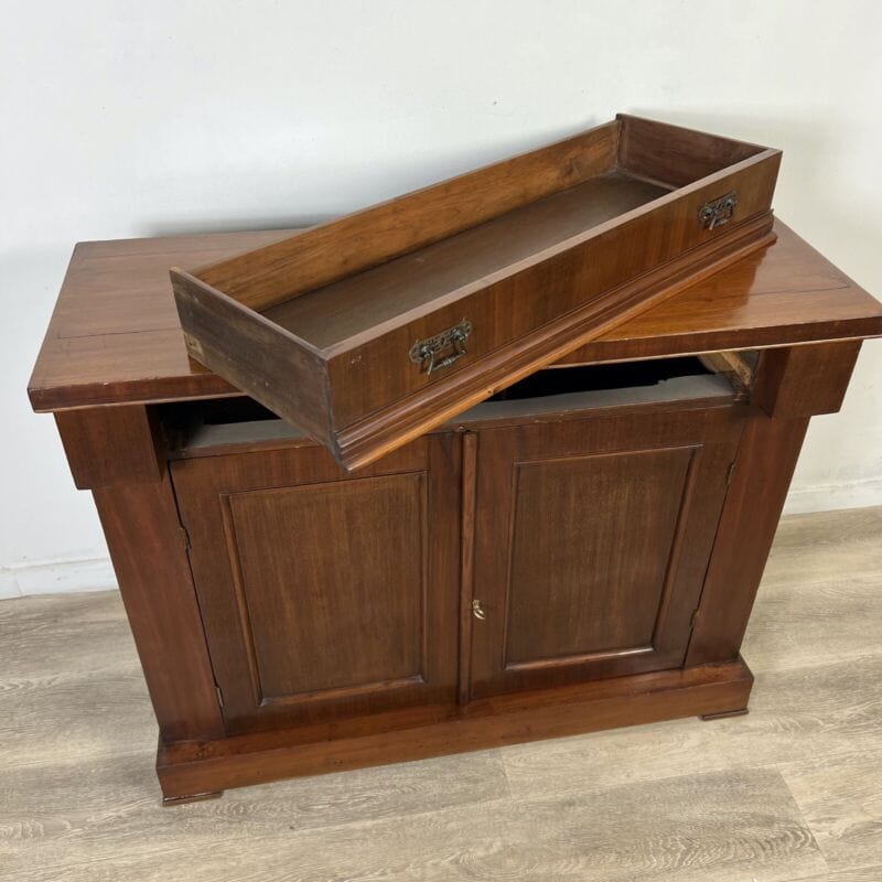 Servante credenza antica inglese epoca vittoriana mobile in noce servantino 800 Arredamento