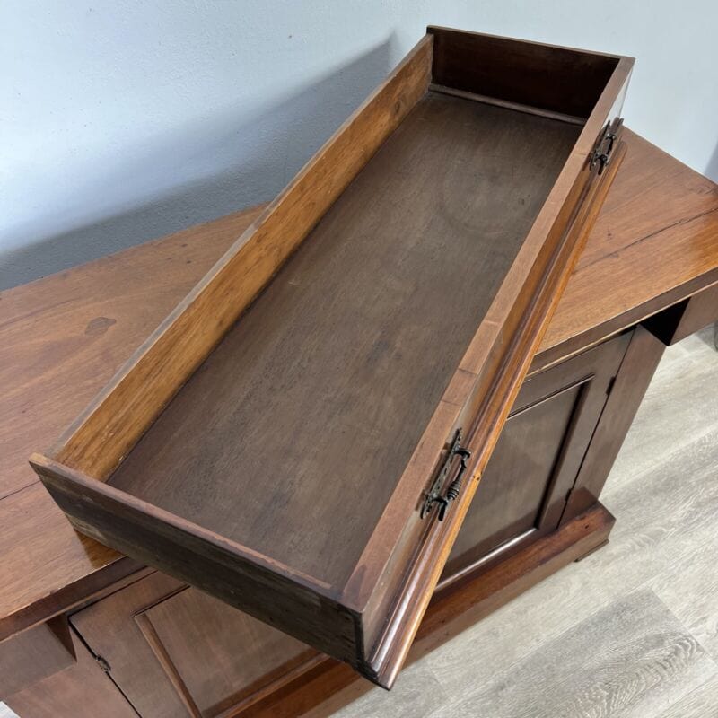 Servante credenza antica inglese epoca vittoriana mobile in noce servantino 800 Arredamento