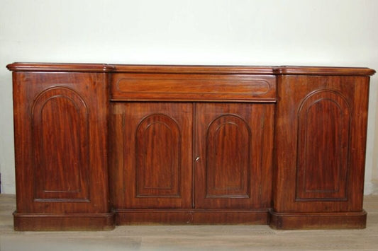 Servante credenza antica inglese epoca vittoriana mobile salone mogano sideboard Arredamento
