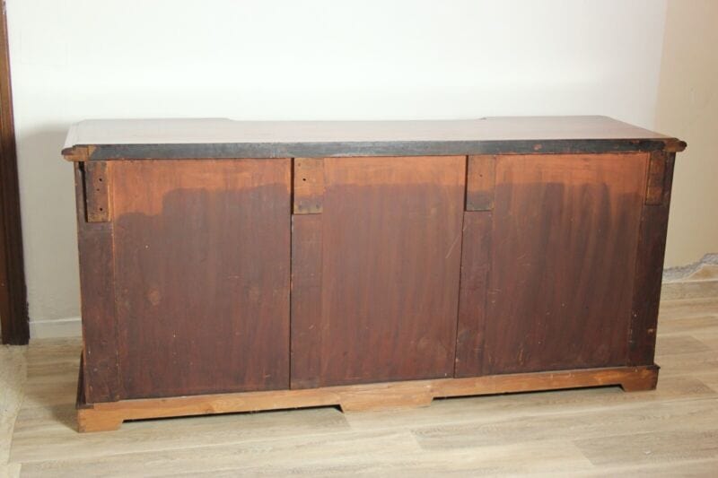 Servante credenza antica inglese epoca vittoriana mobile salone mogano sideboard Arredamento