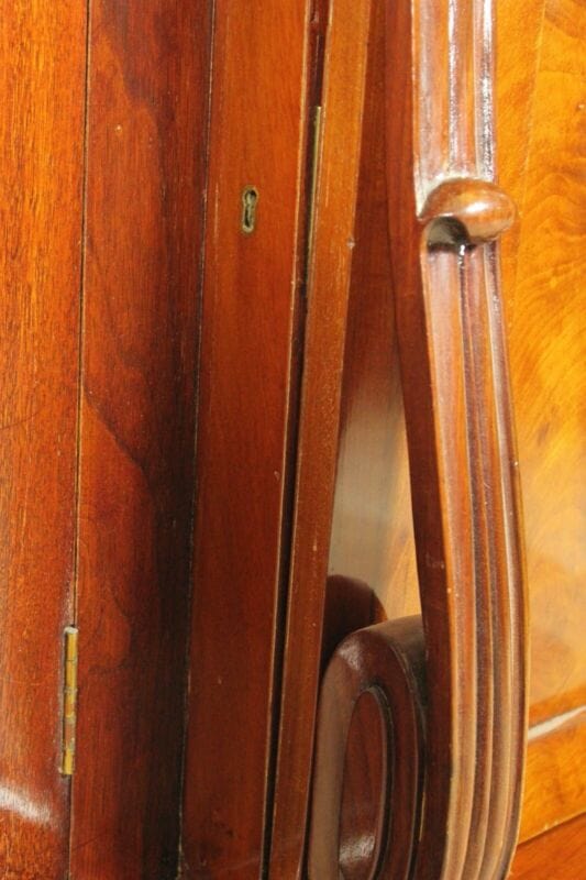 Servante credenza antica inglese in legno mogano epoca vittoriana mobile salone Arredamento