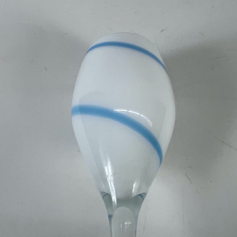 Set Bicchieri vintage in vetro da bibita per aperitivo cocktail prosecco anni 70 Vetri e Cristalli