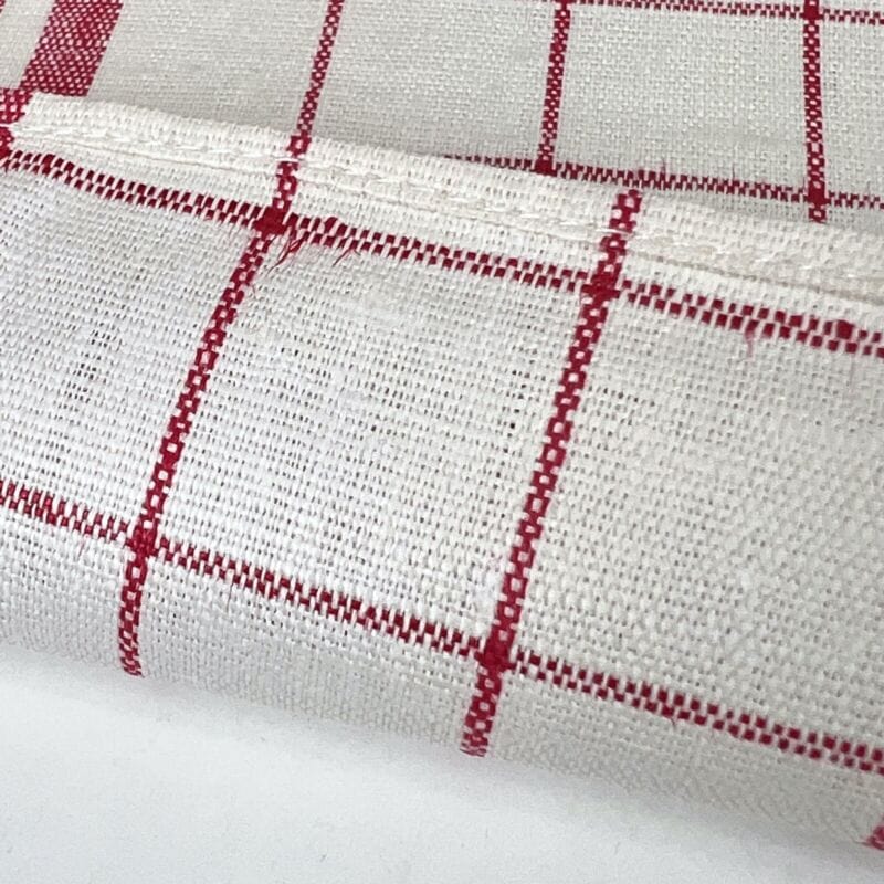 Set di due strofinacci da cucina vintage canovacci shabby biancheria asciugamani Corredo Pizzi e Tessuti