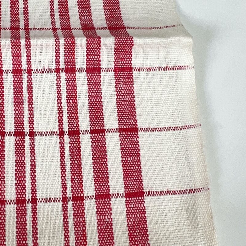 Set di due strofinacci da cucina vintage canovacci shabby biancheria asciugamani Corredo Pizzi e Tessuti