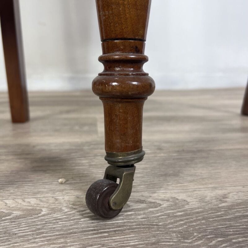 Set di sei Sedie antiche per sala da pranzo inglesi epoca 800 stile vittoriano Arredamento