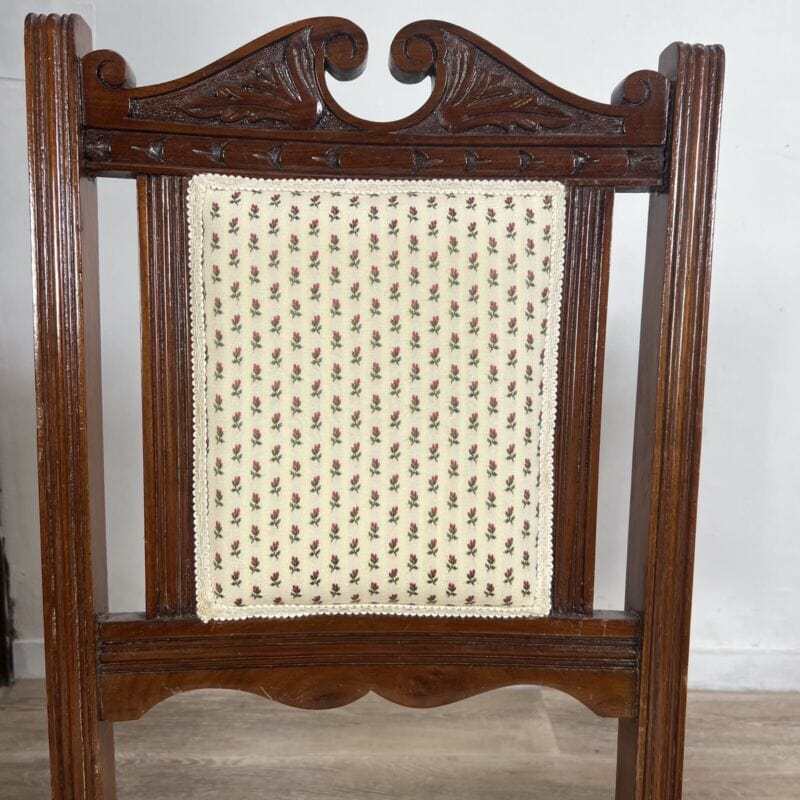 Set di sei Sedie antiche per sala da pranzo inglesi epoca 800 stile vittoriano Arredamento