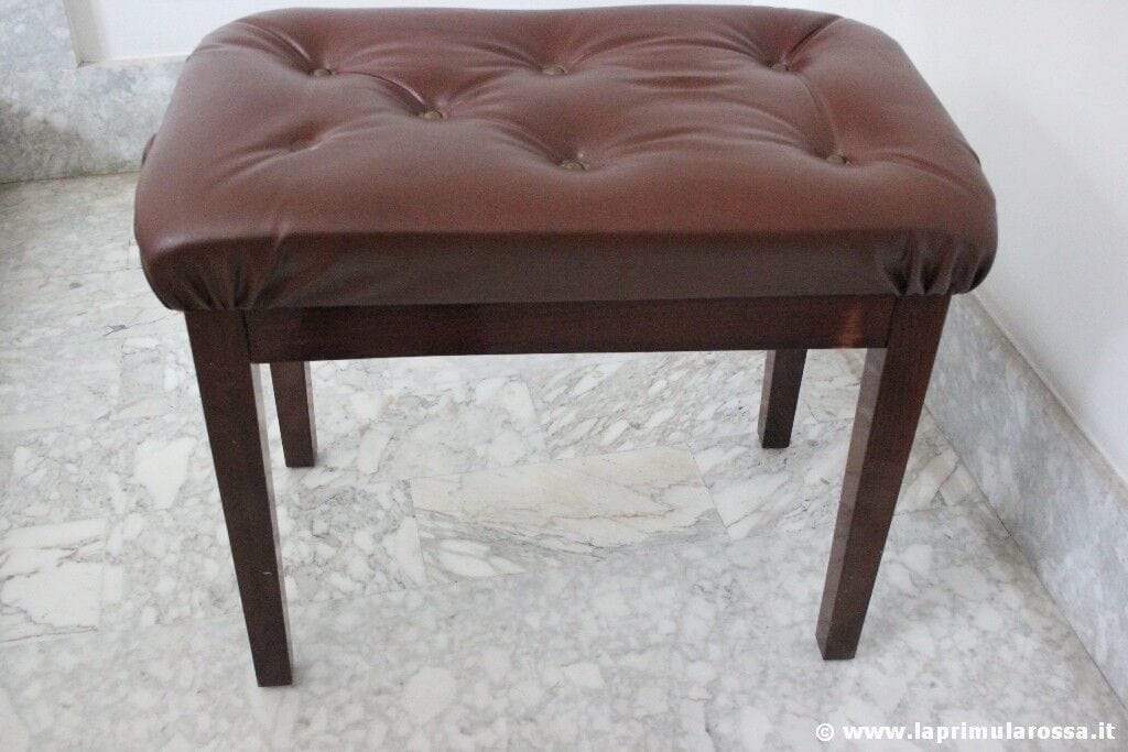SGABELLO REGOLABILE ANNI '90 X PIANOFORTE - POUF VINTAGE - VINTAGE PIANO STOOL Arredamento