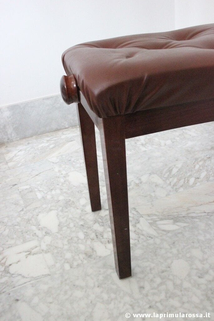 SGABELLO REGOLABILE ANNI '90 X PIANOFORTE - POUF VINTAGE - VINTAGE PIANO STOOL Arredamento