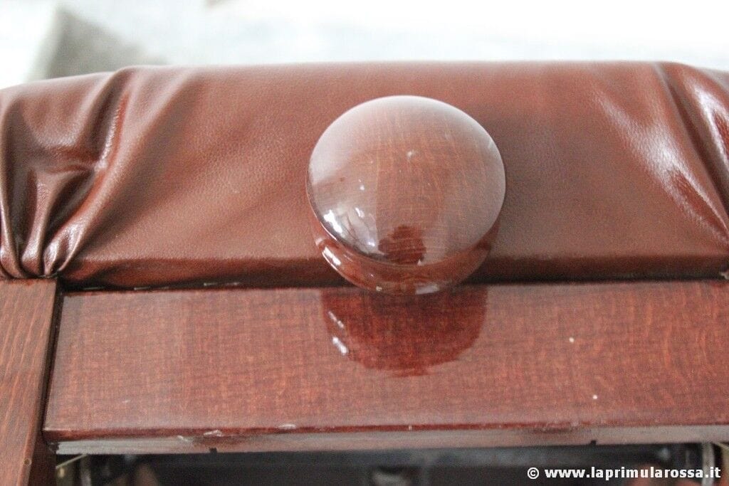 SGABELLO REGOLABILE ANNI '90 X PIANOFORTE - POUF VINTAGE - VINTAGE PIANO STOOL Arredamento