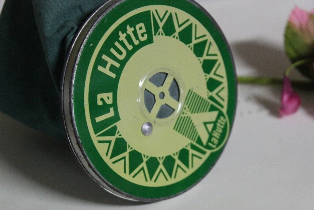 SOFFIETTO MANUALE D'EPOCA DA CAMPEGGIO VINTAGE LA HUTTE FRENCH CAMPING BELLOWS Attrezzi e Strumenti