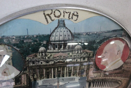 SOUVENIR ANNI 60 S.PIETRO ROMA PAPA PAOLO VI - VINTAGE VATICANO SOUVENIR Vintage