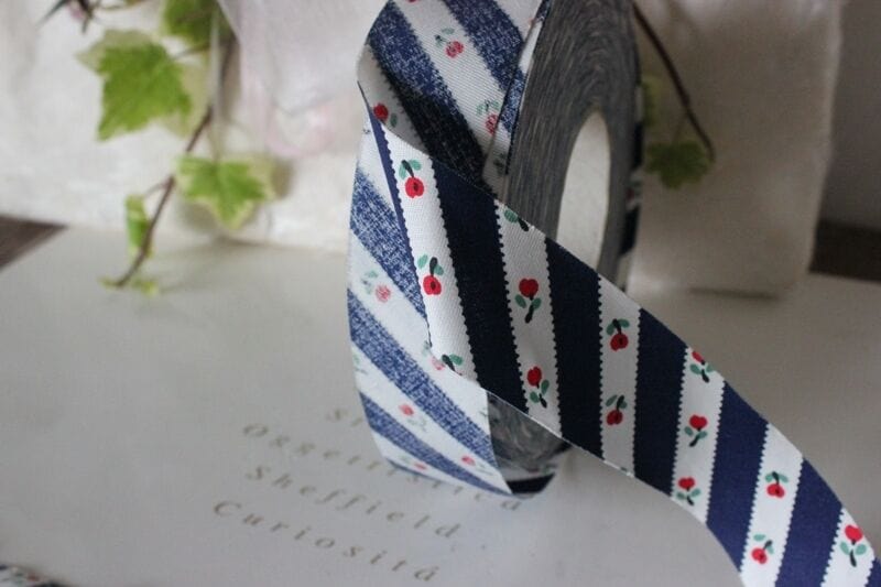 STOCK DI 10 METRI DI NASTRO SBIECO VINTAGE IN COTONE PER BORDURA HOBBY CUCITO Corredo Pizzi e Tessuti