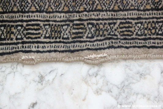 TAPPETO VINTAGE  BUKARA PAKISTAN ROSSO cm 90x60 SCENDILETTO ANNI '80 - RUG Other