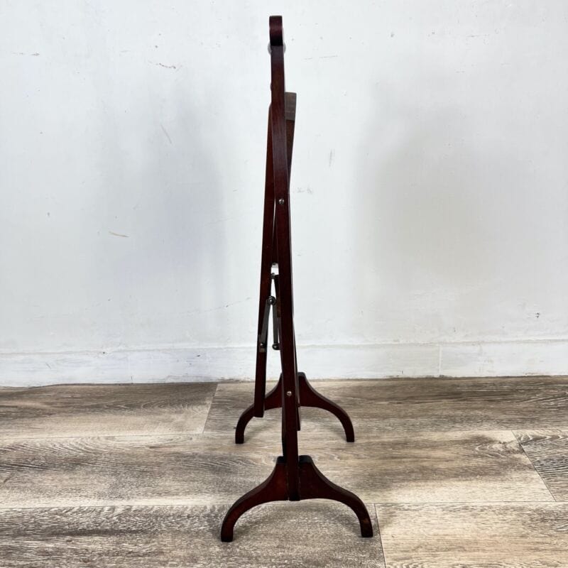 Tavolino antico a due ripiani in legno etagere pieghevole porta dolci cake stand Arredamento