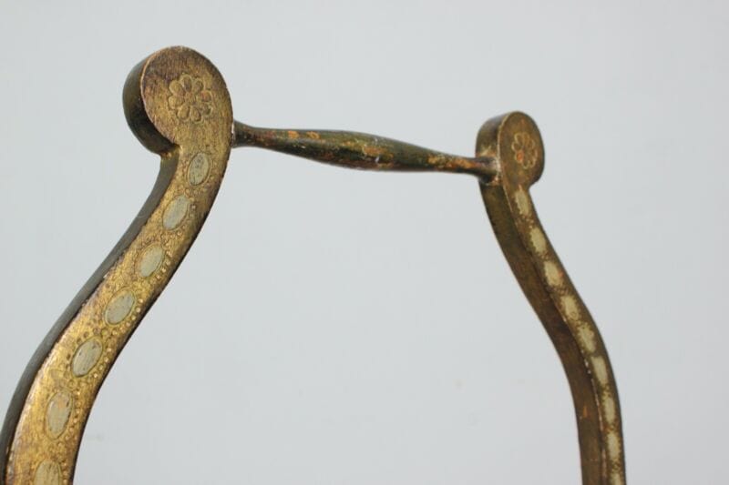 Tavolino antico a piu ripiani in legno etagere pieghevole porta dolci cake stand Arredamento