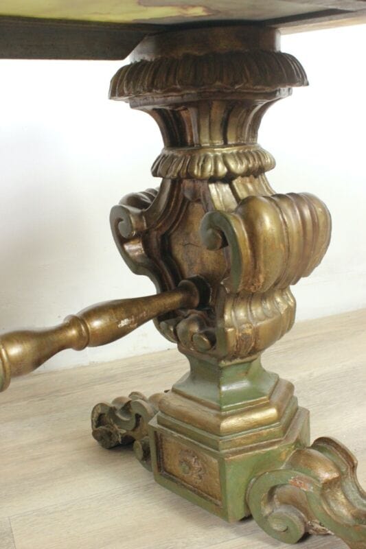 Tavolino antico rettangolare in legno e onice tavolo basso da per salotto marmo Arredamento