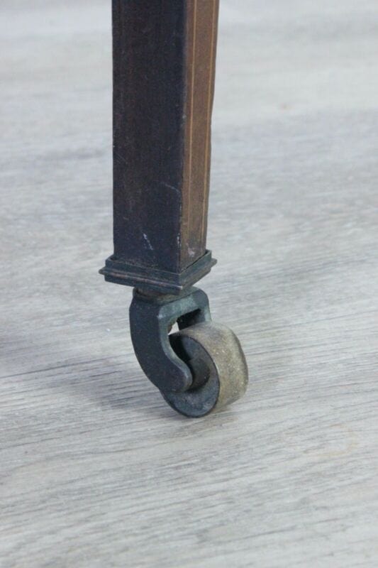 Tavolino antico rotondo tavolo in legno inglese intarsiato da per salotto tè Arredamento