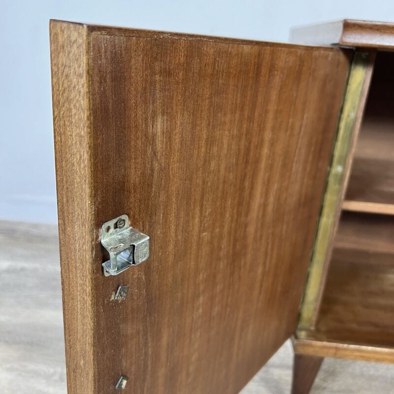 Tavolino Antico stile anni 50 Comodino Mobiletto vintage in legno modernariato  Arredamento