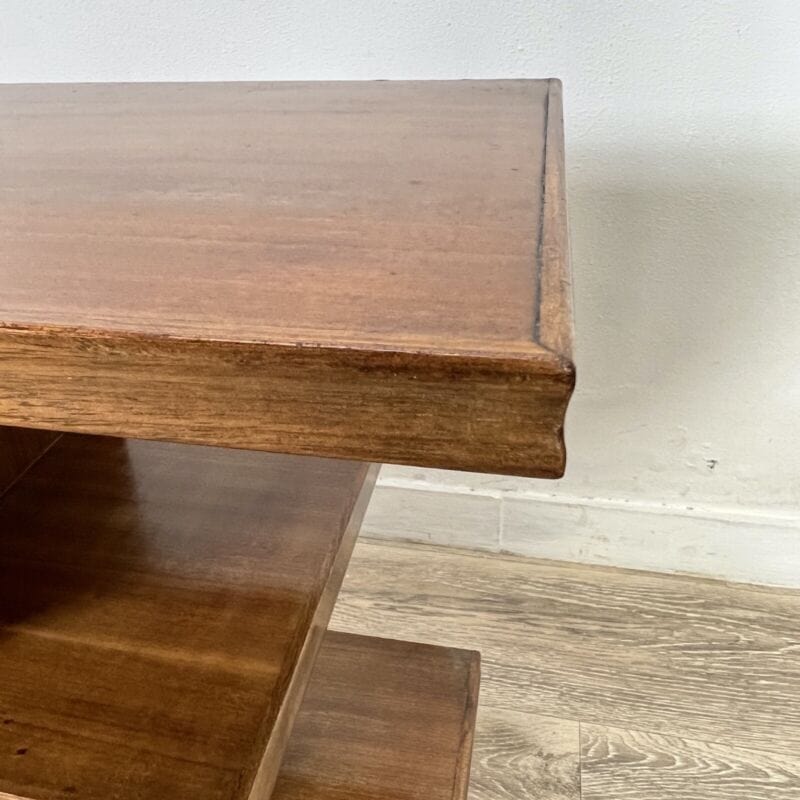 Tavolino Antico stile anni 50 Comodino Mobiletto vintage in legno modernariato Arredamento