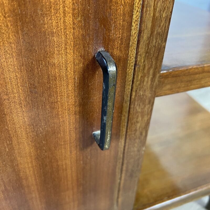 Tavolino Antico stile anni 50 Comodino Mobiletto vintage in legno modernariato Arredamento