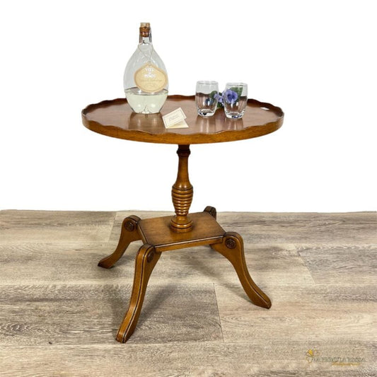 Tavolino antico stile Regency rotondo tavolo in legno da salotto Bevan Funnell Arredamento