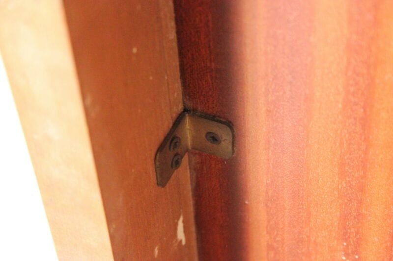 Tavolino da salotto basso tavolo vintage stile art deco in legno radica chiaro Arredamento