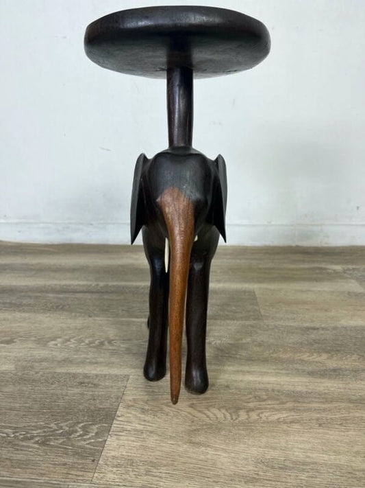 Tavolino in legno sgabello scultura di Elefante per divano tavolo da appoggio Arredamento