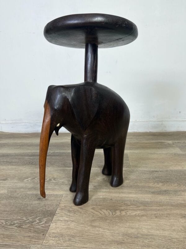 Tavolino in legno sgabello scultura di Elefante per divano tavolo da appoggio Arredamento