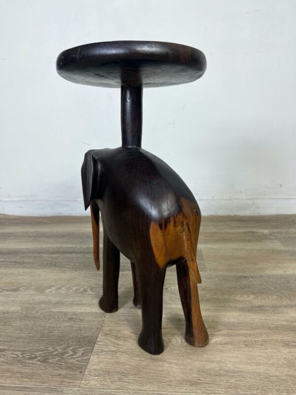 Tavolino in legno sgabello scultura di Elefante per divano tavolo da appoggio Arredamento